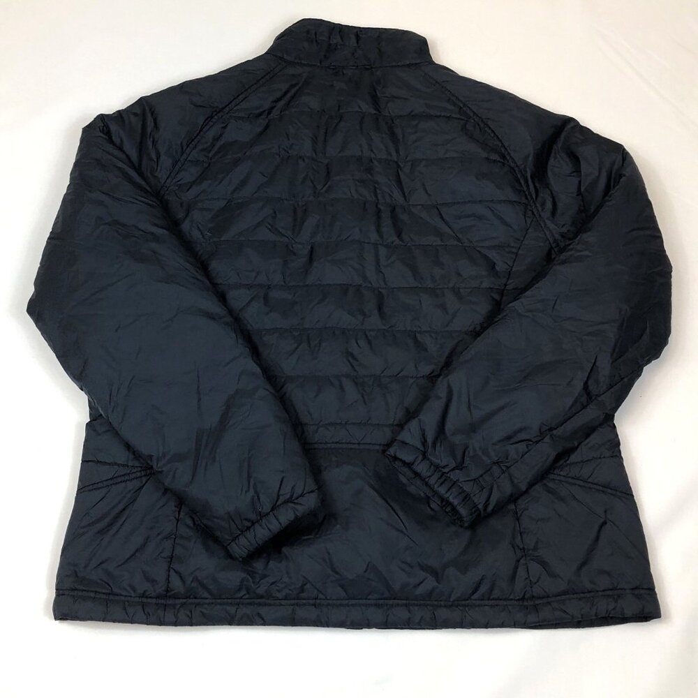 LL Bean Womens Primaloft Navy Blue Full Zip Puffer Jacket Size XL 290586 - Picture 6 of 9